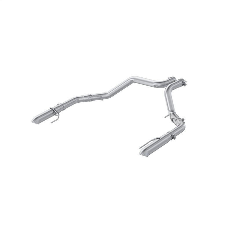 MBRP S5278304 - MBRPS5278304 - MBRP 2022+ Ford F-150 Raptor 3.5L / Raptor R 5.2L T304 3in Dual Rear Exit Turndown Axle Back Exhaust - Shipped in Europe - Tuningsupply.com