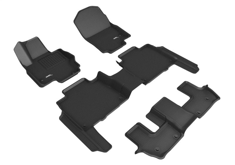 3D MAXpider L1MB13801509 - ACEL1MB13801509 - 3D MAXpider 20-24 Mercedes-Benz Gls-Class 7 Seat (X167) Kagu Black R1 R2 R3 - Shipped in Europe - Tuningsupply.com