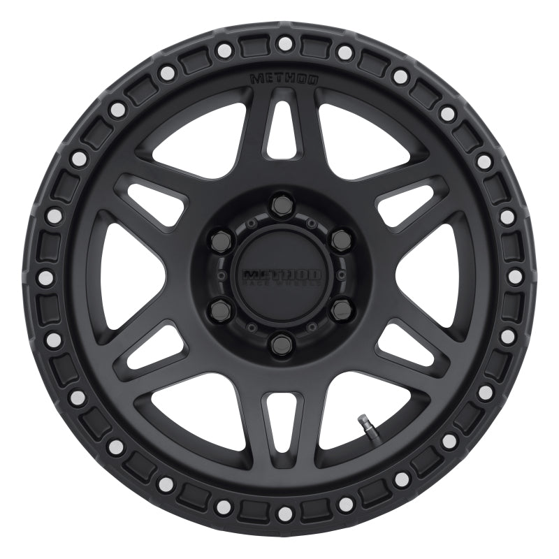 Method Wheels - MRWMR31278562500 - Method MR312 17x8.5 0mm Offset 6x120 67mm CB Matte Black Wheel - Shipped in Europe - Tuningsupply.com