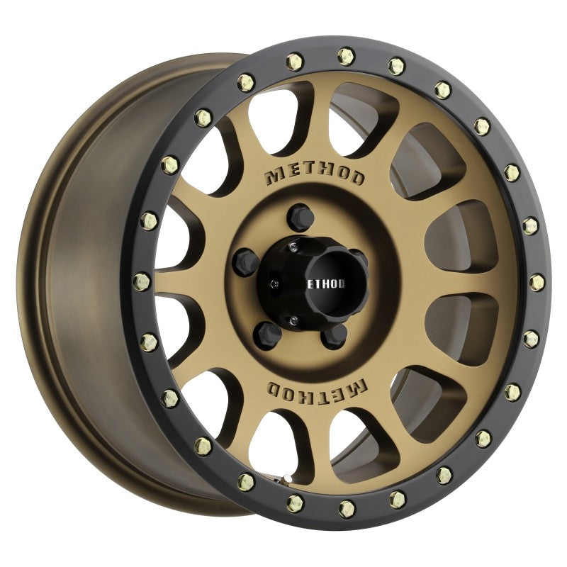 Method Wheels - MRWMR30589058900 - Method MR305 NV 18x9 0mm Offset 5x150 116.5mm CB Method Bronze/Black Street Loc Wheel - Shipped in Europe - Tuningsupply.com
