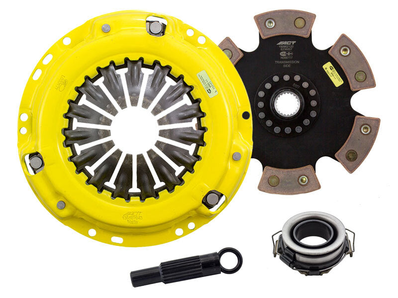 ACT TM1-HDR6 - ACTTM1-HDR6 - ACT 1991 Toyota MR2 HD/Race Rigid 6 Pad Clutch Kit - Shipped in Europe - Tuningsupply.com