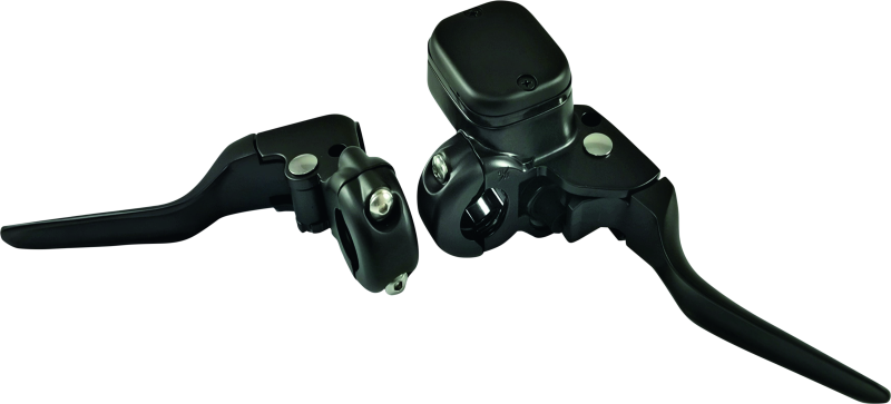 Bikers Choice 482708 - BKC482708 - Bikers Choice Black 11/16 Bore Custom Handlebar Control Kit 1 Inch Bar Cable Clutch No Switches - Shipped in Europe - Tuningsupply.com