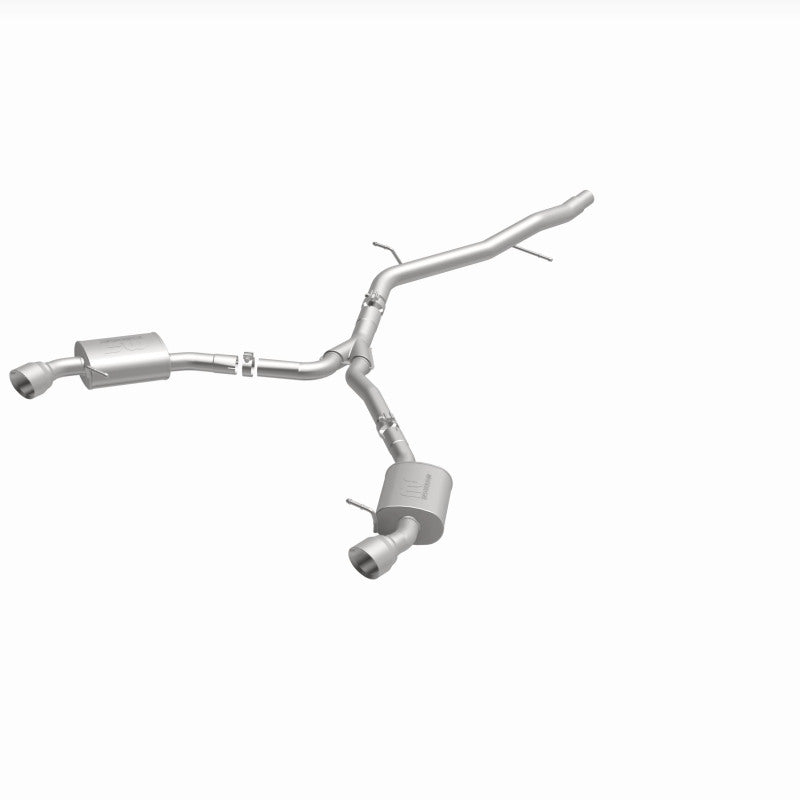 Magnaflow 19390 - MAG19390 - MagnaFlow 18-19 Audi A5 Dual Exit Polished Stainless CatBack Exhaust - 3in Main Piping Diameter - Shipped in Europe - Tuningsupply.com