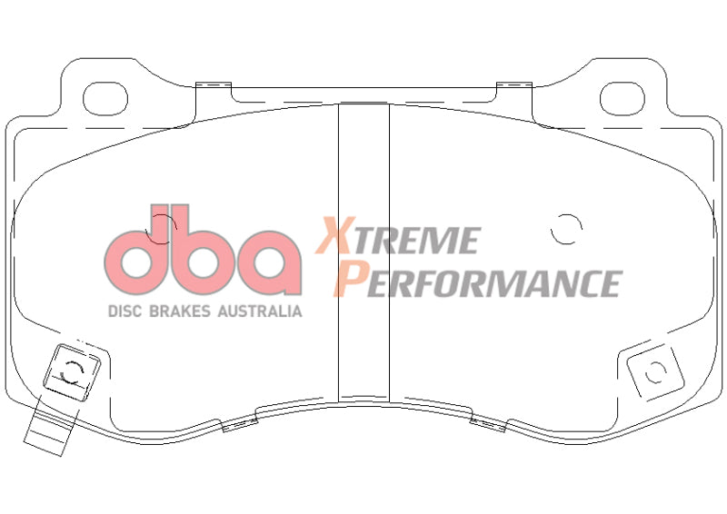 DBA DB2259XP - DBADB2259XP - DBA 06-07 Dodge Magnum SRT8 / 06-09 Challenger SRT8 XP650 Front Brake Pads - Shipped in Europe - Tuningsupply.com