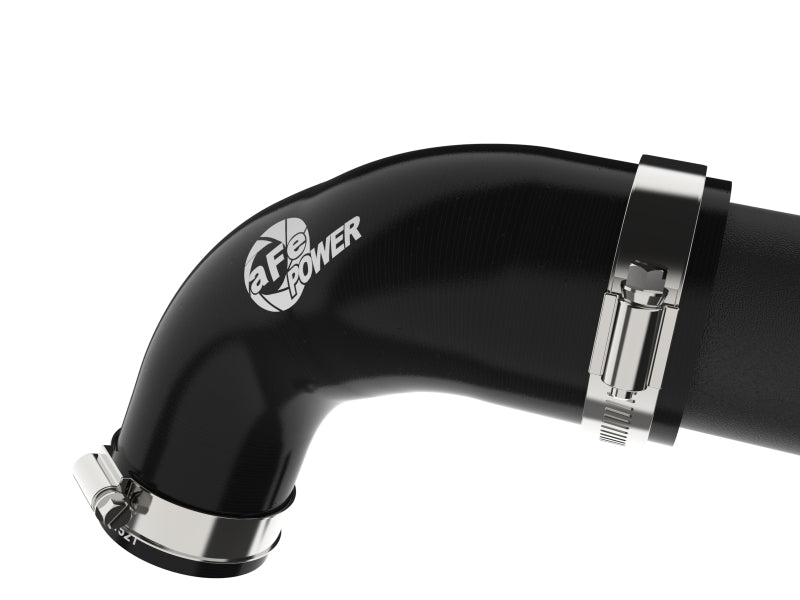 aFe 46-20758-B - AFE46-20758-B - aFe 22-24 Ford Bronco Raptor BladeRunner 2-1/4in Aluminum Hot Charge Pipe Black - Shipped in Europe - Tuningsupply.com