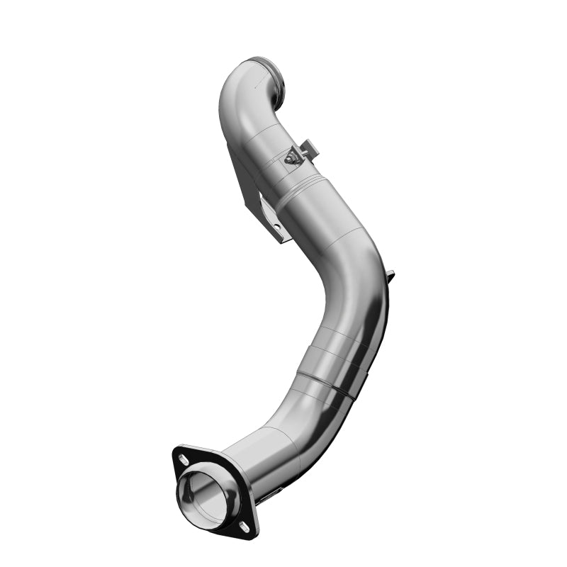 MBRP PFALCA460 - MBRPFALCA460 - MBRP 2015 Ford 6.7L Powerstroke (Cab & Chassis Only) 4in Turbo Down-Pipe T409 Aluminized - Shipped in Europe - Tuningsupply.com