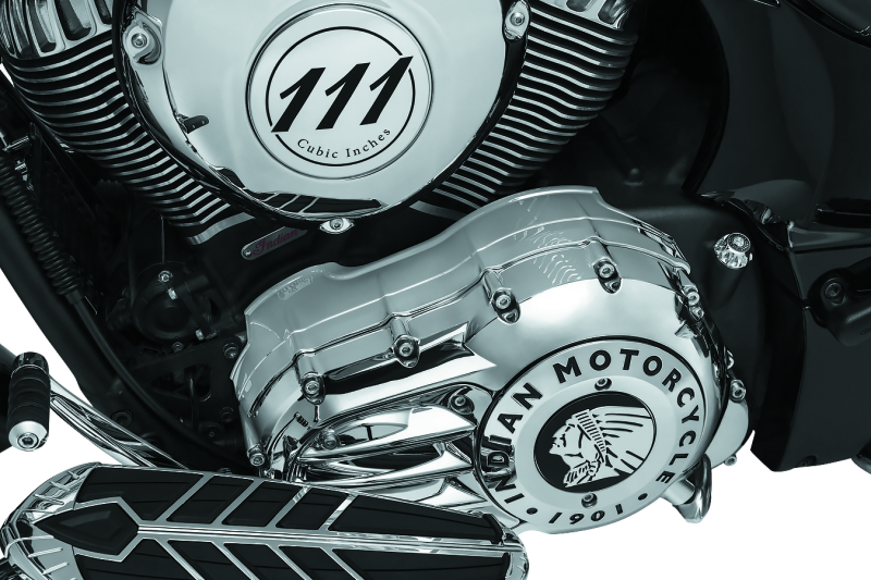 Kuryakyn 5643 - KUR5643 - Kuryakyn Inner Primary Cover 14-23 Indian Models Chrome - Shipped in Europe - Tuningsupply.com