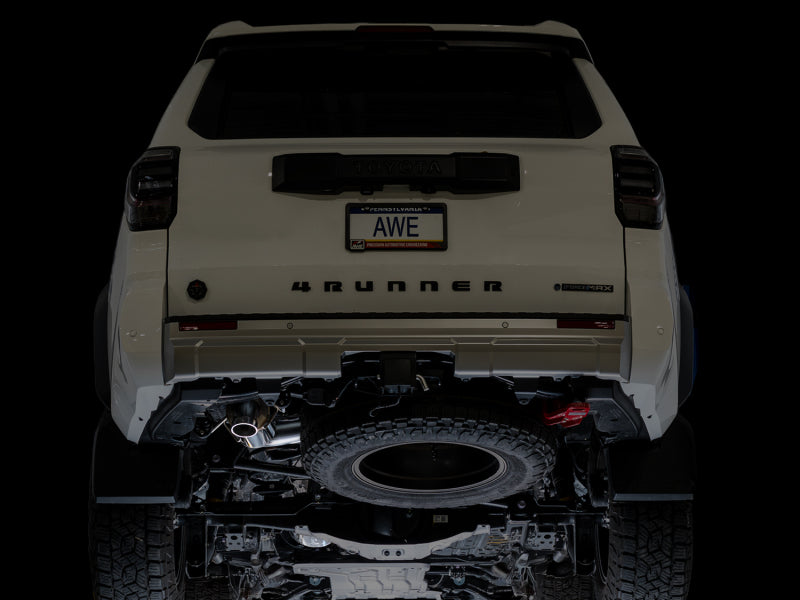 AWE Tuning 3015-28056 - AWE3015-28056 - AWE Tuning 2024+ Toyota Land Cruiser / 2025+ Toyota 4Runner 0FG Cat-Back Exhaust w/ BashGuard - Shipped in Europe - Tuningsupply.com