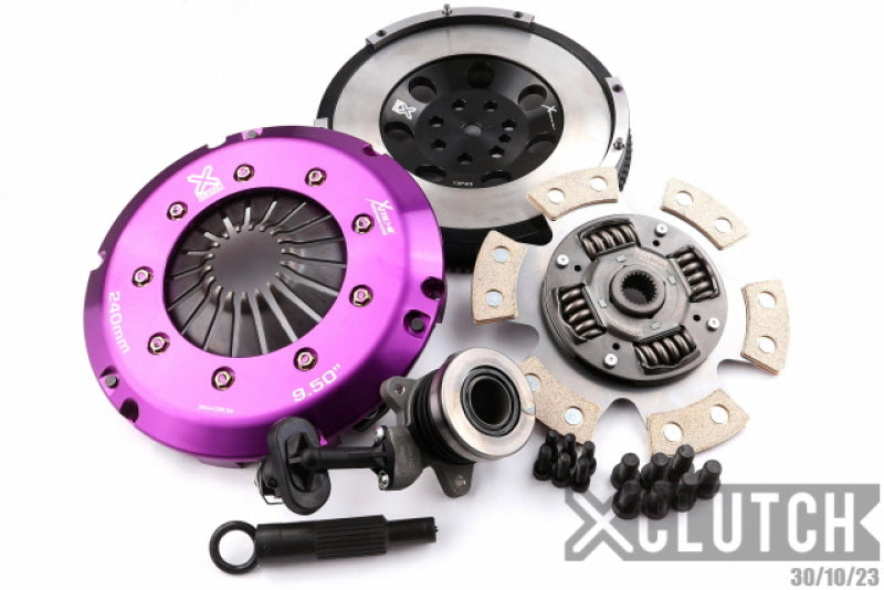 XCLUTCH XKHD24631-1R - XCLXKHD24631-1R - XClutch 19-22 Hyundai Veloster N 2.0L Stage 2R Extra HD Sprung Ceramic Clutch Kit - Shipped in Europe - Tuningsupply.com