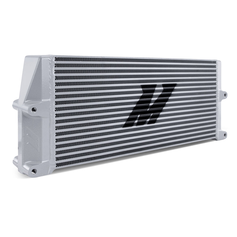 Mishimoto MMOC-SSO-17SL - MISMMOC-SSO-17SL - Mishimoto Heavy-Duty Oil Cooler - 17in. Same-Side Outlets - Silver - Shipped in Europe - Tuningsupply.com