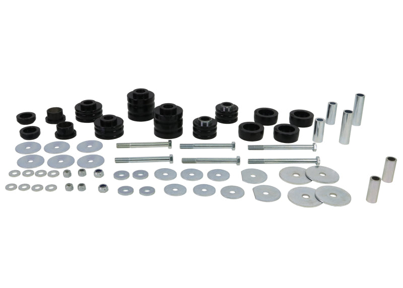 Whiteline W93497 - WHLW93497 - Whiteline 1980-1996 Ford F-150 Body Mount Bushing Set - Shipped in Europe - Tuningsupply.com