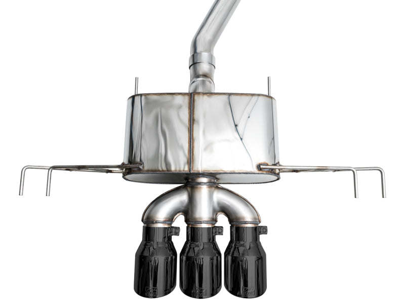 AWE Tuning 3015-53287 - AWE3015-53287 - AWE Tuning 2023 Honda Civic Type R FL5 Touring Edition Exhaust w/ Triple Diamond Black Tips - Shipped in Europe - Tuningsupply.com