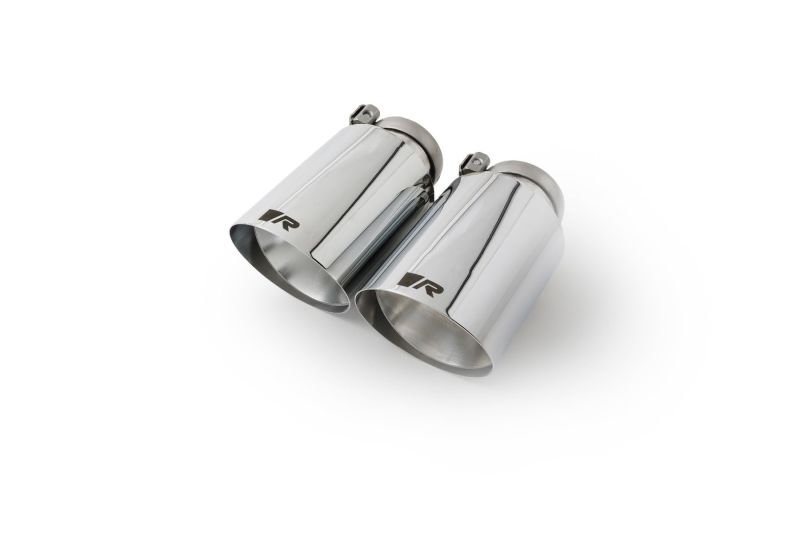 Remus 0046 70SGR - RMS0046 70SGR - Remus Stainless Steel 102mm Straight Cut Chrome Tail Pipe Set (Quad Tips) - Shipped in Europe - Tuningsupply.com