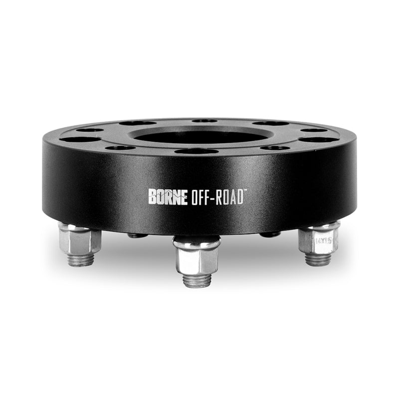 Borne Off-Road BNWS-003-300BK - BRNBNWS-003-300BK - Borne Off-Road Wheel Spacers - 5x127 - 71.6 - 30mm - M14 - Black - Shipped in Europe - Tuningsupply.com