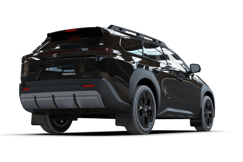 Rally Armor MF156-UR-BLK-MBK - RALMF156-UR-BLK-MBK - Rally Armor 2026+ Subaru Trailseeker Black UR Mud Flap w/Metallic Black Logo - Shipped in Europe - Tuningsupply.com