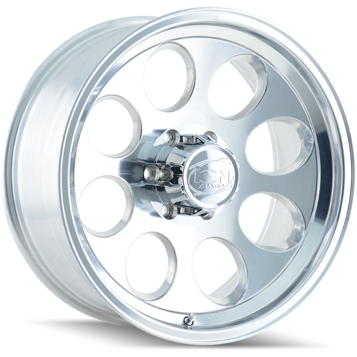 ION Wheels 171-6181P - ION171-6181P - ION Type 171 16x10 / 8x165.1 BP / -38mm Offset / 130.8mm Hub Polished Wheel - Shipped in Europe - Tuningsupply.com