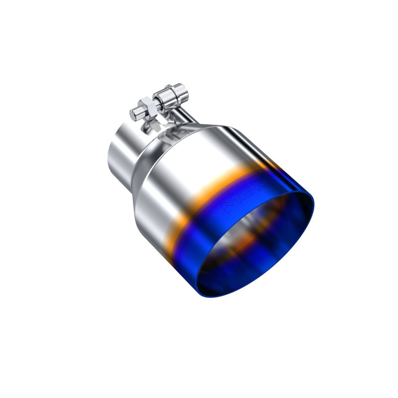 MBRP PT5180BE - MBRPT5180BE - MBRP Universal Stainless Steel Dual Wall Tip 4.5in OD/3in Inlet/6.13in L - Shipped in Europe - Tuningsupply.com