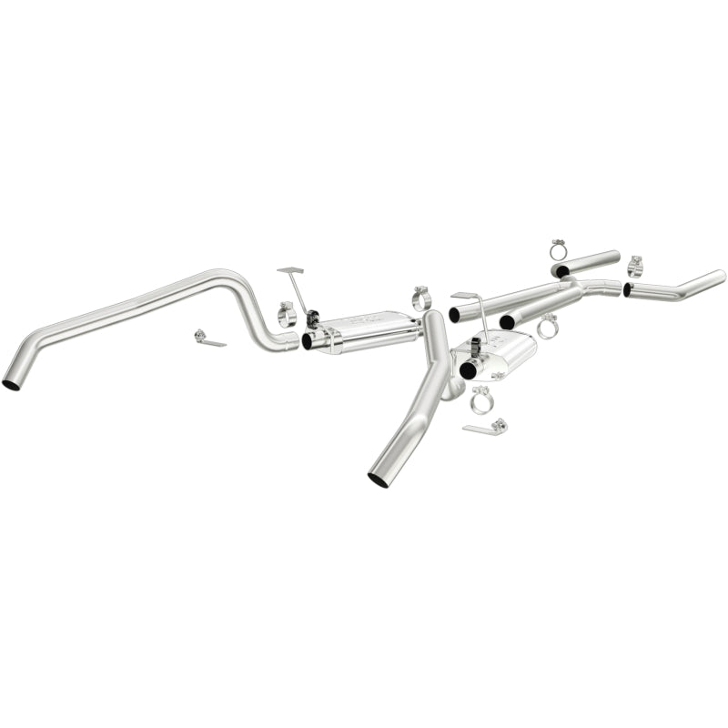 Magnaflow 15896 - MAG15896 - MagnaFlow Sys C/B 67-72 F-Body 2.50inch w/Tru-X - Shipped in Europe - Tuningsupply.com
