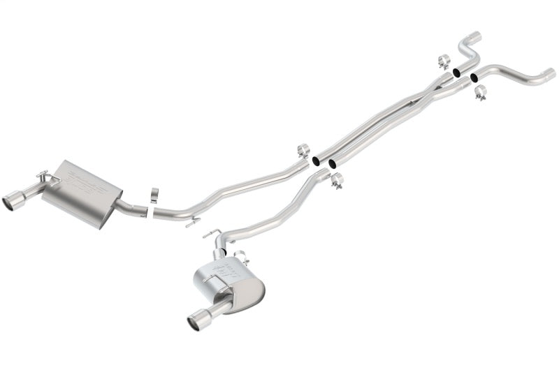 Borla 140282 - BOR140282 - Borla 10-13 Camaro 3.6L V6 (except 2013 RS) Touring Catback Exhaust - Shipped in Europe - Tuningsupply.com