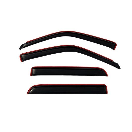 AVS 194949 - AVS194949 - AVS 02-03 Lincoln Blackwood Ventvisor In-Channel Front & Rear Window Deflectors 4pc - Smoke - Shipped in Europe - Tuningsupply.com