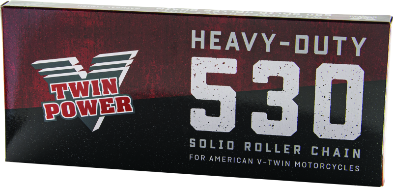 TwinPower 435235 - TWP435235 - Twin Power 530 Drive Heavy Duty Drive Chain 530 X 120 link Natural Finish - Shipped in Europe - Tuningsupply.com