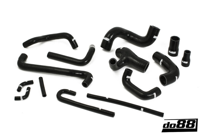 do88 DO88-KIT130S - DOBDO88-KIT130S - do88 86-92 BMW M3 S14B23/S14B23 Evo II/S14B23 Evo III (E30) Coolant Hoses - Black - Shipped in Europe - Tuningsupply.com