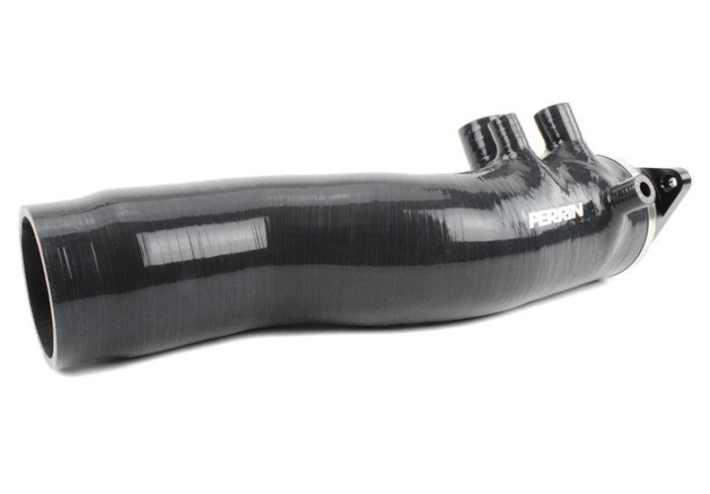 Perrin Performance PSP-INT-424BK - PERPSP-INT-424BK - PERRIN 15-21 Subaru WRX / 14-18 Forester XT Turbo Inlet Hose 3in. w/ Turbo Adapter Flange - Black - Shipped in Europe - Tuningsupply.com