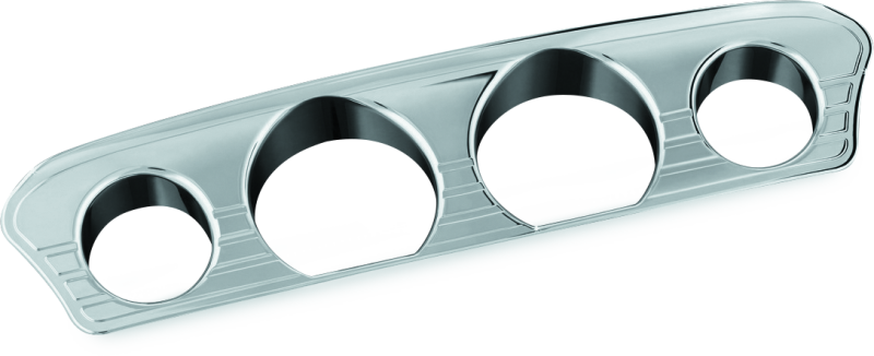 Kuryakyn 7284 - KUR7284 - Kuryakyn Tri-Line Gauge Trim 14-Up Touring Models Chrome - Shipped in Europe - Tuningsupply.com