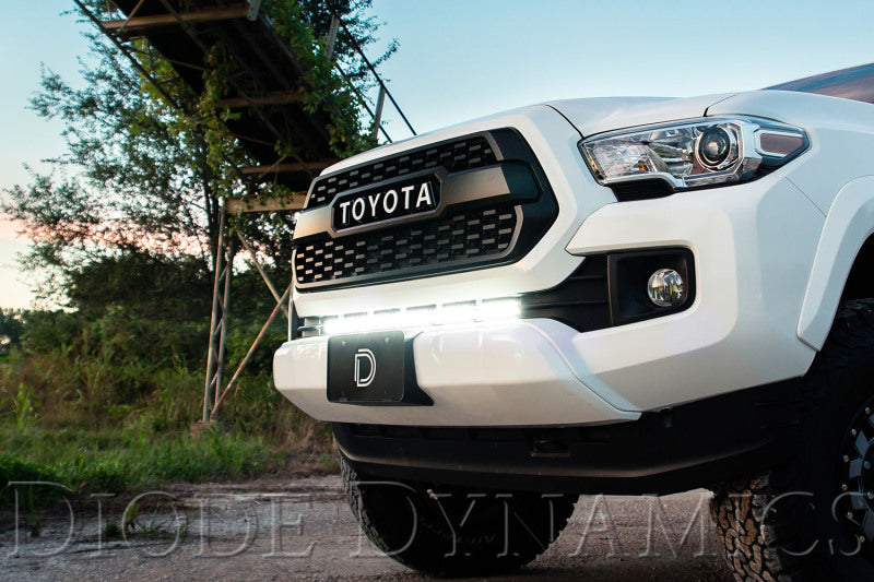 Diode Dynamics DD6072 - DIODD6072 - Diode Dynamics 16-21 Toyota Tacoma SS30 Stealth Lightbar Kit - White Combo - Shipped in Europe - Tuningsupply.com