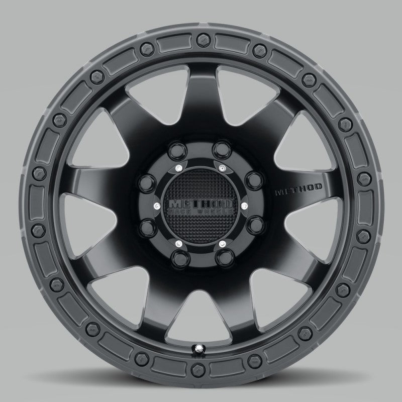 Method Wheels - MRWMR31729087518 - Method MR317 20x9 +18mm Offset 8x170 130.81mm CB Matte Black Wheel - Shipped in Europe - Tuningsupply.com