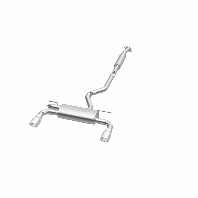 Magnaflow 15157 - MAG15157 - MagnaFlow 13 Scion FR-S / 13 Subaru BRZ Dual Split Rear Exit Stainless Cat Back Performance Exhaust - Shipped in Europe - Tuningsupply.com