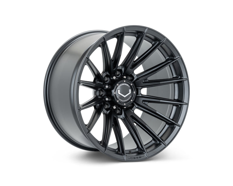 Vossen HFX2-0Z01-SB - VOSHFX2-0Z01-SB - Vossen HFX-2 20x9 - 8x180 - ET0 - Deep Face - 124.3 - Satin Black Wheel - Shipped in Europe - Tuningsupply.com