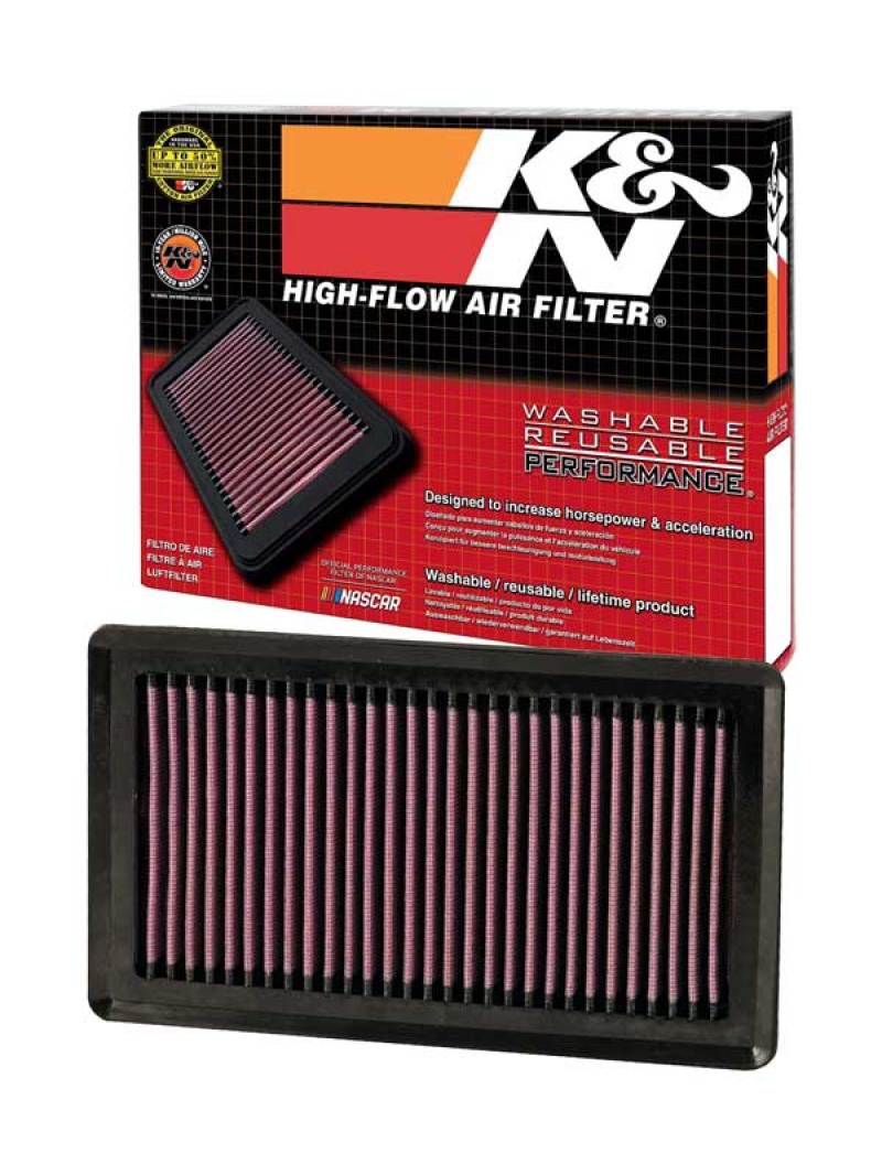 K&N Engineering 33-2375 - KNN33-2375 - K&N 07 Nissan Versa 1.8L-L4 Drop In Air Filter - Shipped in Europe - Tuningsupply.com