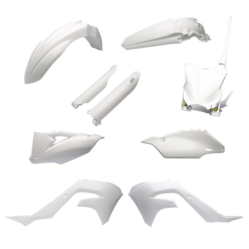 Cycra 1CYC-9325-42 - CYC1CYC-9325-42 - Cycra 21-23 Kawasaki KX450X Powerflow Body Kit - White - Shipped in Europe - Tuningsupply.com