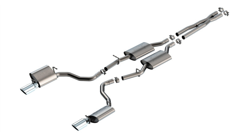 Borla 140918 - BOR140918 - Borla 19-23 Dodge Charger GT 3.6L V6 RWD ATAK Catback Exhaust - Polished Tips - Shipped in Europe - Tuningsupply.com
