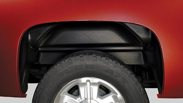 Husky Liners 79111 - HSL79111 - Husky Liners 11-14 Ford F-250/F-350 Super Duty Black Rear Wheel Well Guards - Shipped in Europe - Tuningsupply.com