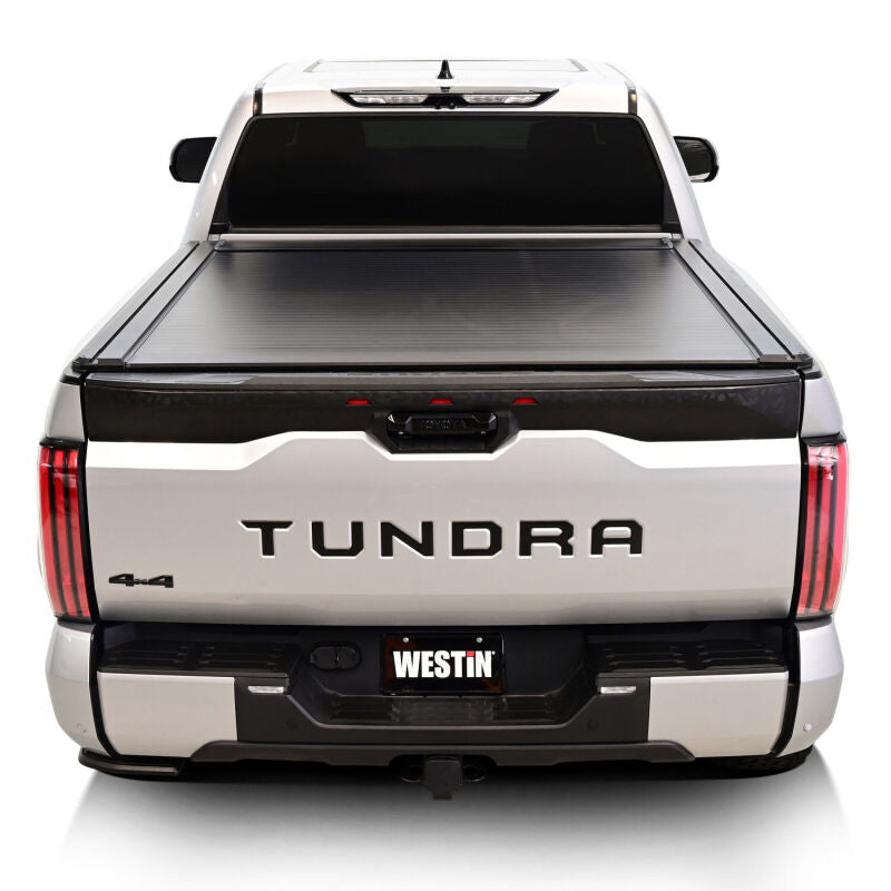 Westin 19-50285 - WES19-50285 - Westin 22-26 Toyota Tundra 5ft 5in. (66in.) Bed Electric Retractable Tonneau Cover - Black - Shipped in Europe - Tuningsupply.com