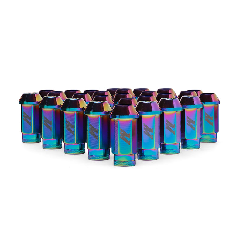 Mishimoto MMLG-15-27LNC - MISMMLG-15-27LNC - Mishimoto Aluminum Locking Lug Nuts M12x1.5 27pc Set Neo Chrome - Shipped in Europe - Tuningsupply.com