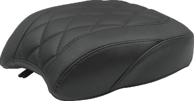 Mustang Motorcycle 76108 - MMP76108 - Mustang 06-17 Harley Dyna Standard Touring Passenger Seat w/Studs - Black - Shipped in Europe - Tuningsupply.com