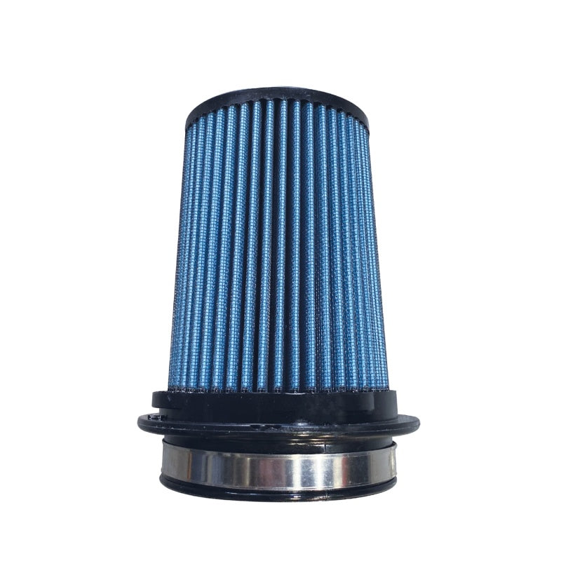 Injen X-1115-BB - INJX-1115-BB - Injen SuperNano-Web Air Filter 4.0in ID/ 6.5in Twist Lock Base / 6.75in Height / 4in Top - Shipped in Europe - Tuningsupply.com