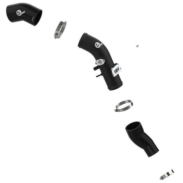 aFe 46-20649-B - AFE46-20649-B - aFe 19-22 Hyundai Veloster N L4 2.0L (t) BladeRunner 2-3/4in Aluminum Cold Charge Pipe - Black - Shipped in Europe - Tuningsupply.com