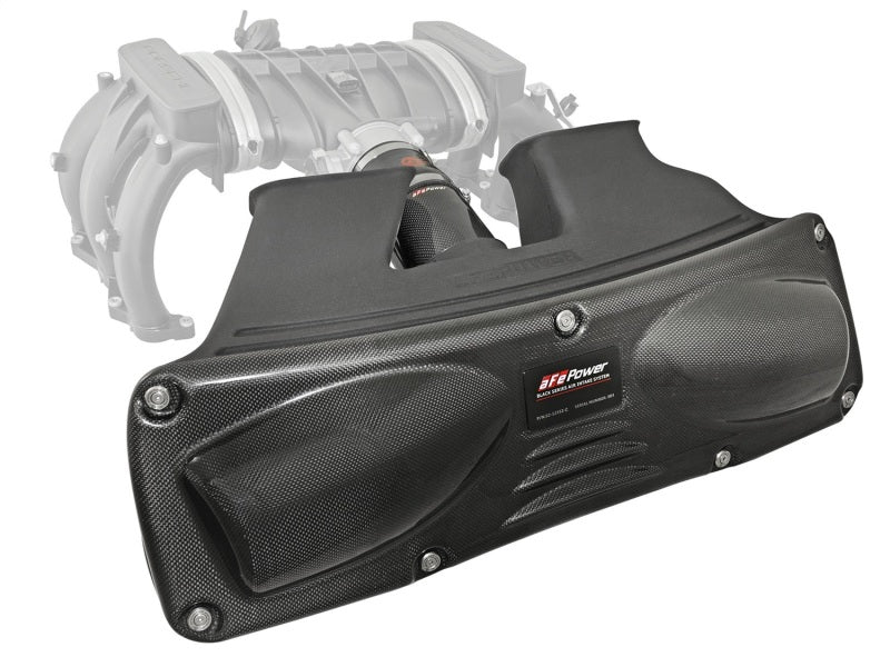 aFe 52-12352-C - AFE52-12352-C - aFe Black Series Cold Air Intake 12-15 Porsche Carrera/Carrera S 3.4L/3.8L - Shipped in Europe - Tuningsupply.com