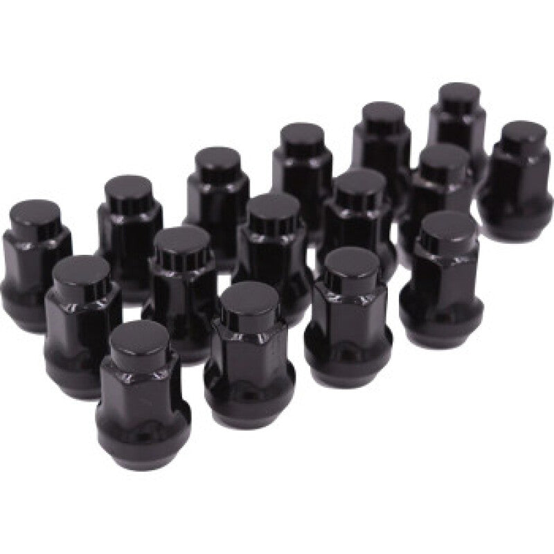 Raceline RLUG-BX14B - RCLRLUG-BX14B - Raceline Conical Lug Nuts - 10mm x 1.25 - 16 Pack - Black - Shipped in Europe - Tuningsupply.com