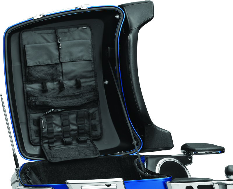 Kuryakyn 5838 - KUR5838 - Kuryakyn Lid Organizer Tour-Pak Black - Shipped in Europe - Tuningsupply.com