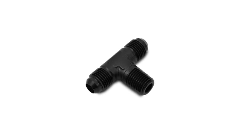 Vibrant 10462 - VIB10462 - Vibrant -6AN x 1/4in NPT Flare to Pipe Tee Adapter Fitting - Aluminum - Shipped in Europe - Tuningsupply.com