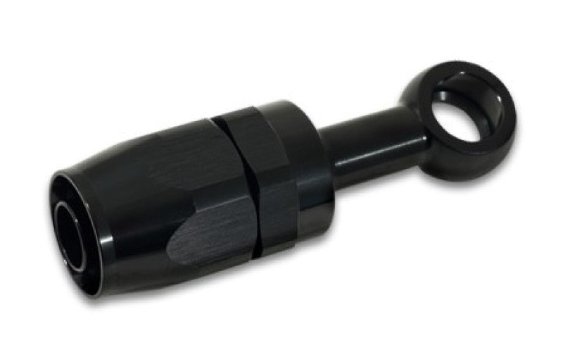 Vibrant 24084 - VIB24084 - Vibrant -8AN Banjo Hose End Fitting for use with M14 or 9/16in Banjo Bolt - Aluminum Black - Shipped in Europe - Tuningsupply.com