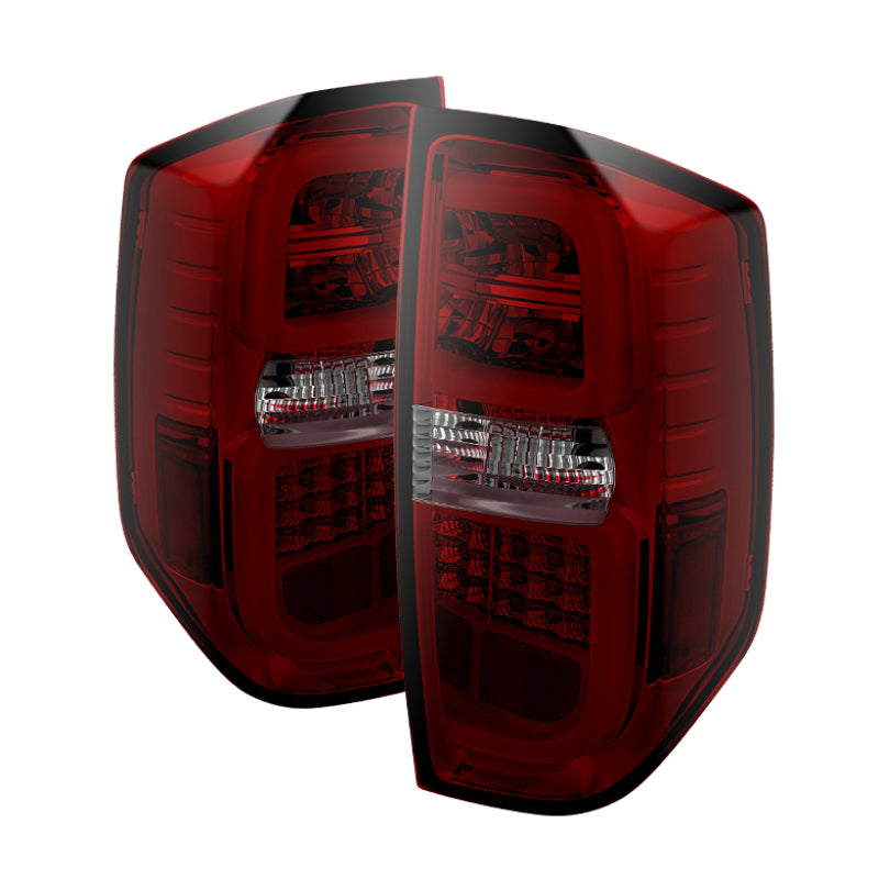 SPYDER 5080189 - SPY5080189 - Spyder Toyota Tundra 2014-2016 Light Bar LED Tail Lights Red Smoke ALT-YD-TTU14-LED-RS - Shipped in Europe - Tuningsupply.com