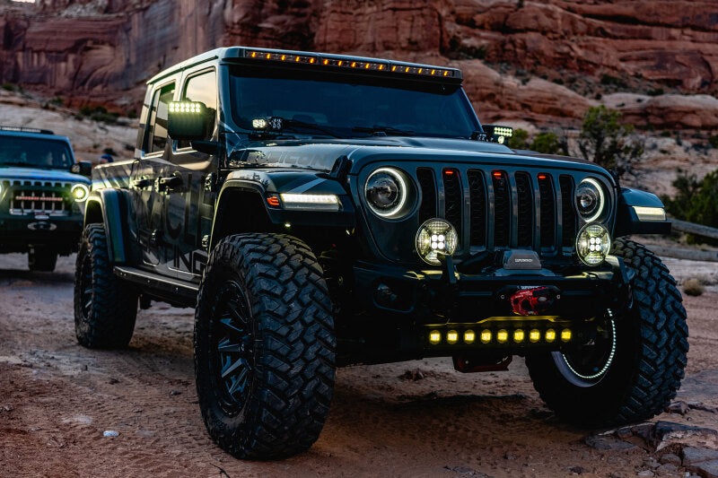 ORACLE Lighting 5917-023 - ORL5917-023 - Oracle Jeep Wrangler JL/Gladiator JT Integrated Windshield LED Light Bar System - Shipped in Europe - Tuningsupply.com
