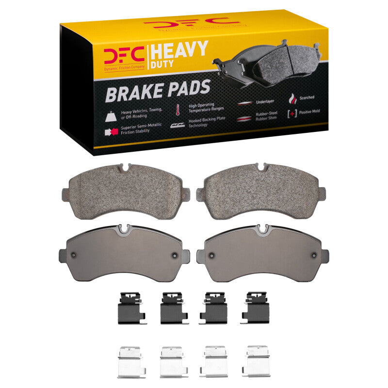 DFC 1214-1268-02 - DFC1214-1268-02 - DFC 19-25 Mercedes-Benz Sprinter 1500 Front Heavy Duty Pads and Hardware Kit - Shipped in Europe - Tuningsupply.com