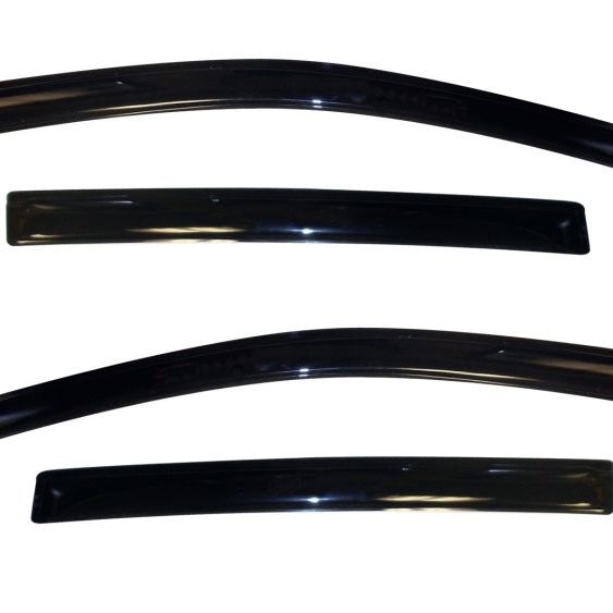 AVS 94639 - AVS94639 - AVS 12-18 Chevy Sonic Hatch (5 Door) Ventvisor Outside Mount Window Deflectors 4pc - Smoke - Shipped in Europe - Tuningsupply.com